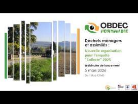 Nouvelle organisation pour l'enquête collecte 2025 en Normandie